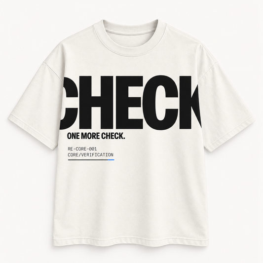RE-CORE-001 / CROPPED CHECK